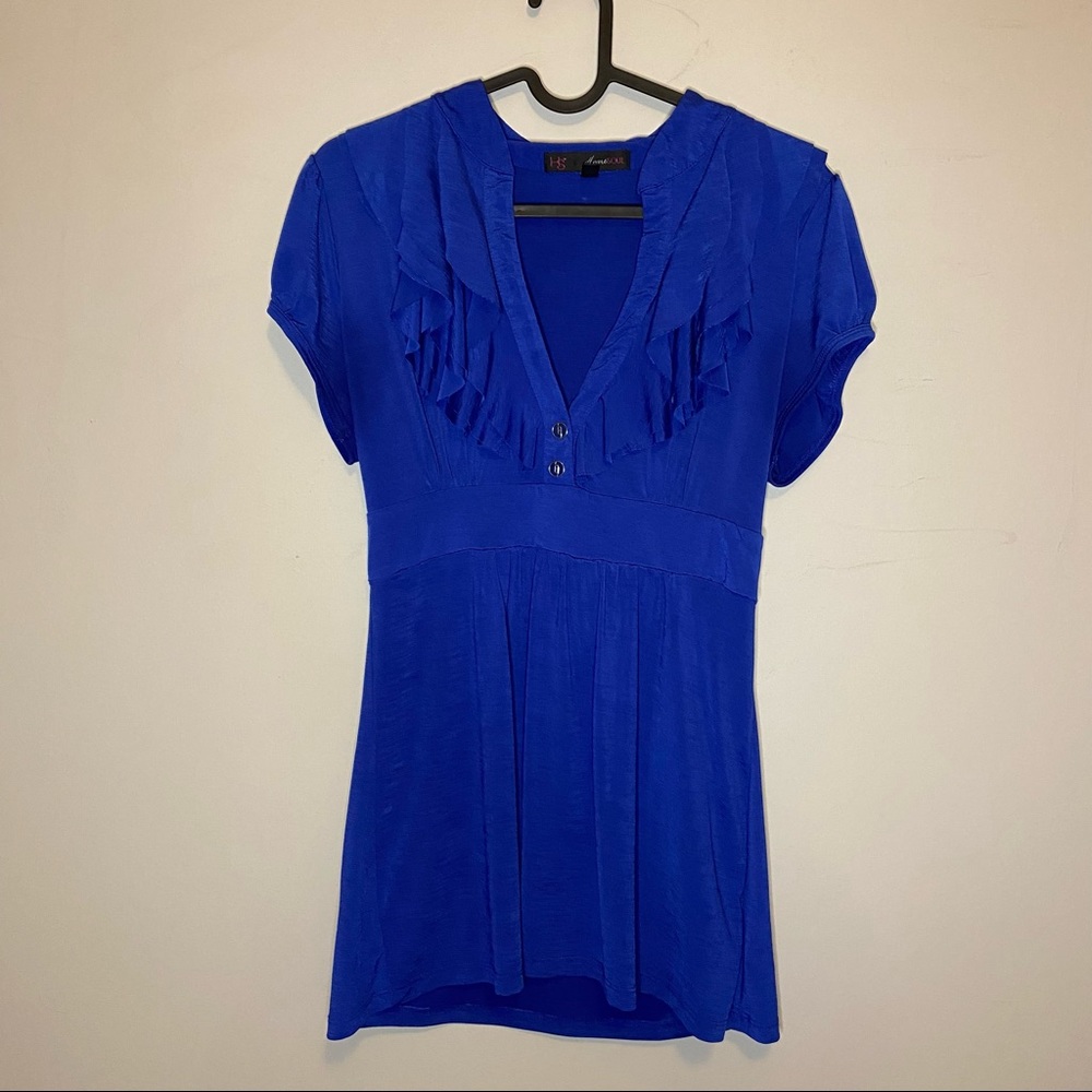 HeartSoul Blue Women’s Blouse